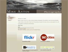 Tablet Screenshot of mikeanton.com